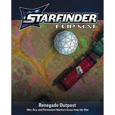 Damien Mammoliti Starfinder Flip-Mat: Renegade Outpost (Map)