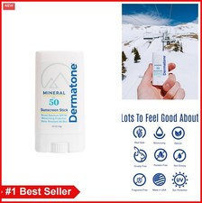 Mineral Sunscreen Stick SPF 50 Zinc Oxide Broad Spectrum UVA UVB Reef Safe