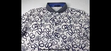 Greyson Golf Sea Snakes Polo Shirt Arctic Men’s XL Hackensack Golf Club AOP