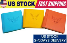 Lot 3 Pokemon S-Chinese Flareon Jolteon Vaporeon Eevee GX 480 slots Card Binder