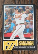 2020Topps Heritage Highlights1971 World Series Highlights Brooks Robinson #WSH-2