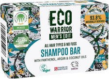 Eco Warrior Men’S Edit Shampoo Bar, 100G | Natural, Vegan, Cruelty Free, Eco Fri