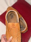 GBX Weaver Men's Brown Leather Woven Slip-On Loafers Almond Toe US 9.5 M — photo 5