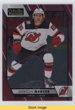 2023-24 O-Pee-Chee Platinum Matte Pink Dawson Mercer #7 READ 0d3t