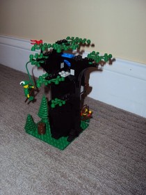 LEGO 6054 LegoLand Castle Forestmen's Hideout Complete Inner Box & 2 Manuals