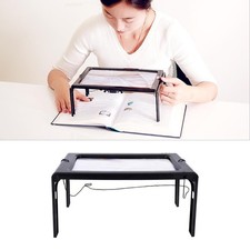 2.5X Grande Luupe géante allumée lampa à LED Lupa wykładowa Sieć