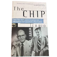 Rare Dual-Auto Nobel Prize Winner Jack Kilby Microchip Inventor TR Reid THE CHIP