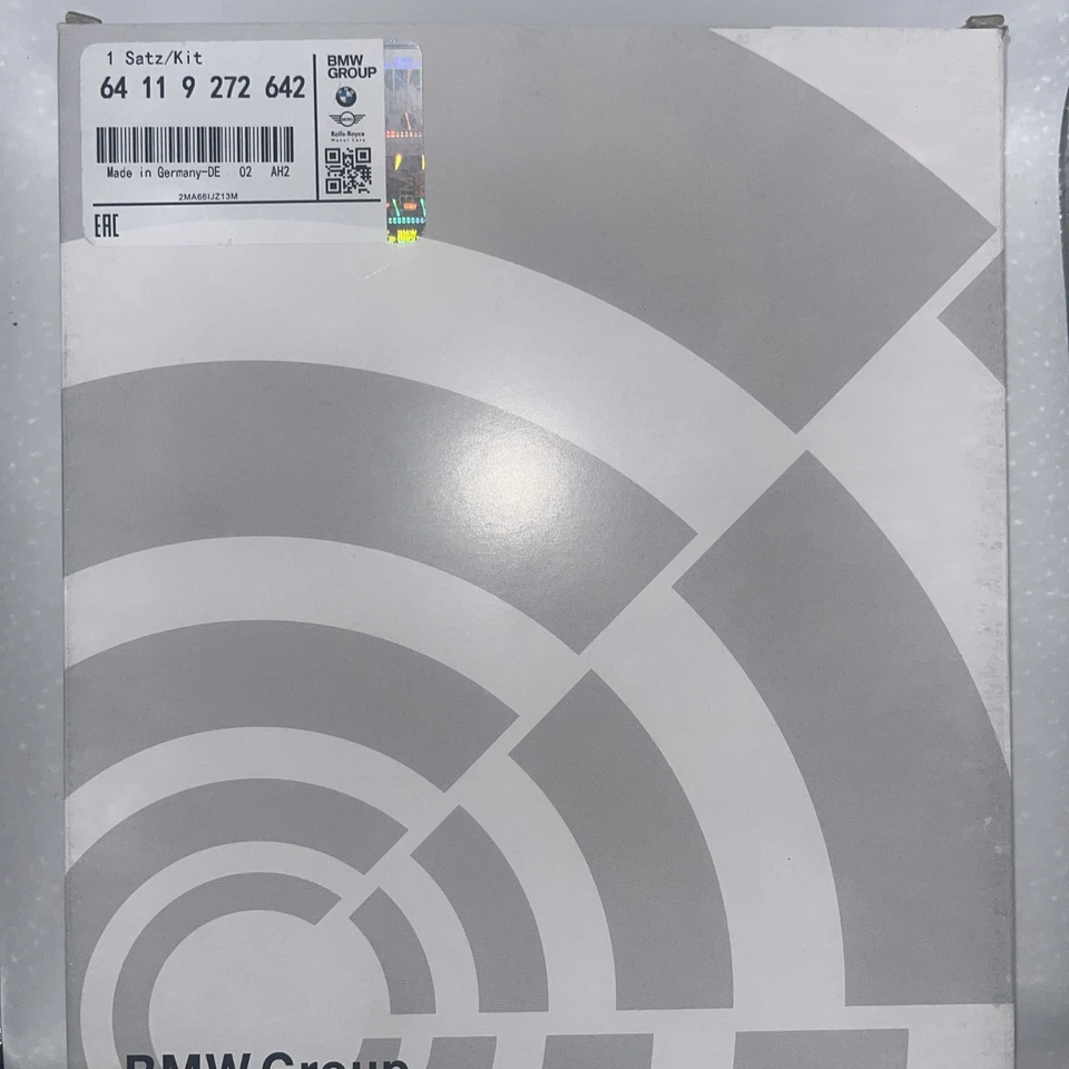 BMW Genuine Micro Cabin Filter Set 5 6 7 Series F10 F06 F07 F01 F02 64119272642 - image 2 of 4