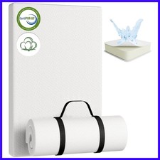 Organic Cotton Pack and Play Mattress Pad Breathable 38x26 Waterproof Baby Ma...