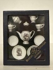 Reutter Porzellan Porcelain Hummel Goebel Germany Miniature 10 piece Tea Set