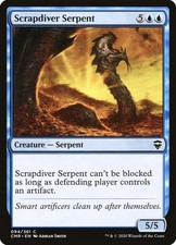 [MTG] Scrapdiver Serpent (Foil) (094) (CMR) LP-HP