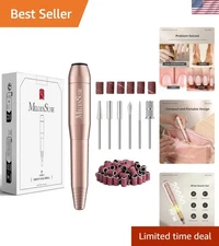 Professional Nail Drill Machine - Perfect for Salon & Home Use, Gold Finish