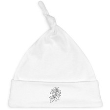 'Holly Sprig With Bow' Baby Beanie Hat (BH00038835)