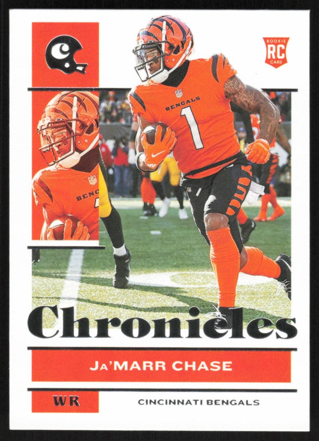 Ja'Marr Chase 2021 Panini Chronicles # 17 RC Cincinnati Bengals Base