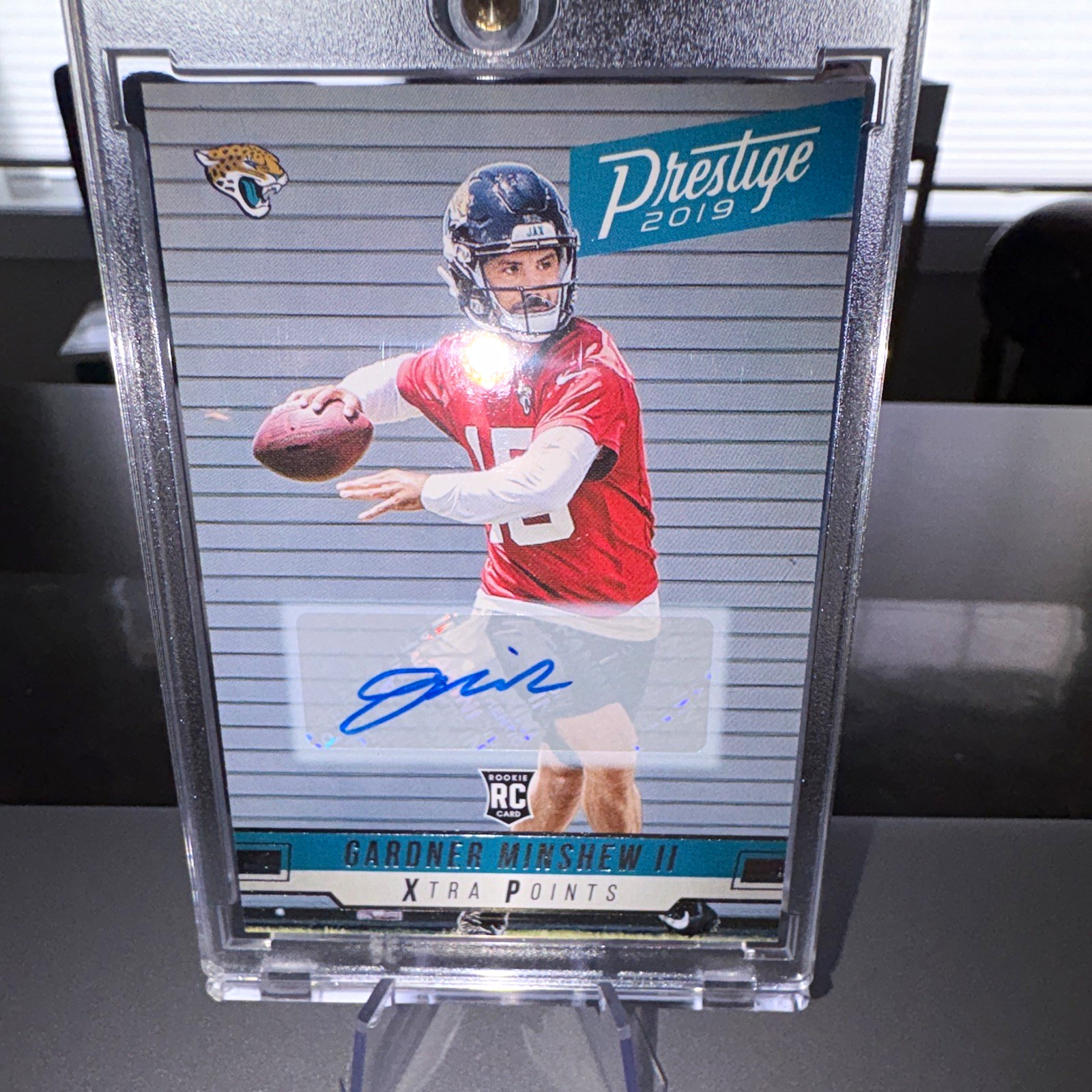 Gardner Minshew II Panini Prestige #268 Autograph Xtra Points