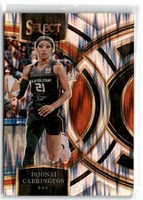 Panini 2024 Panini Select WNBA #194 DiJonai Carrington Prizms Silver Flash