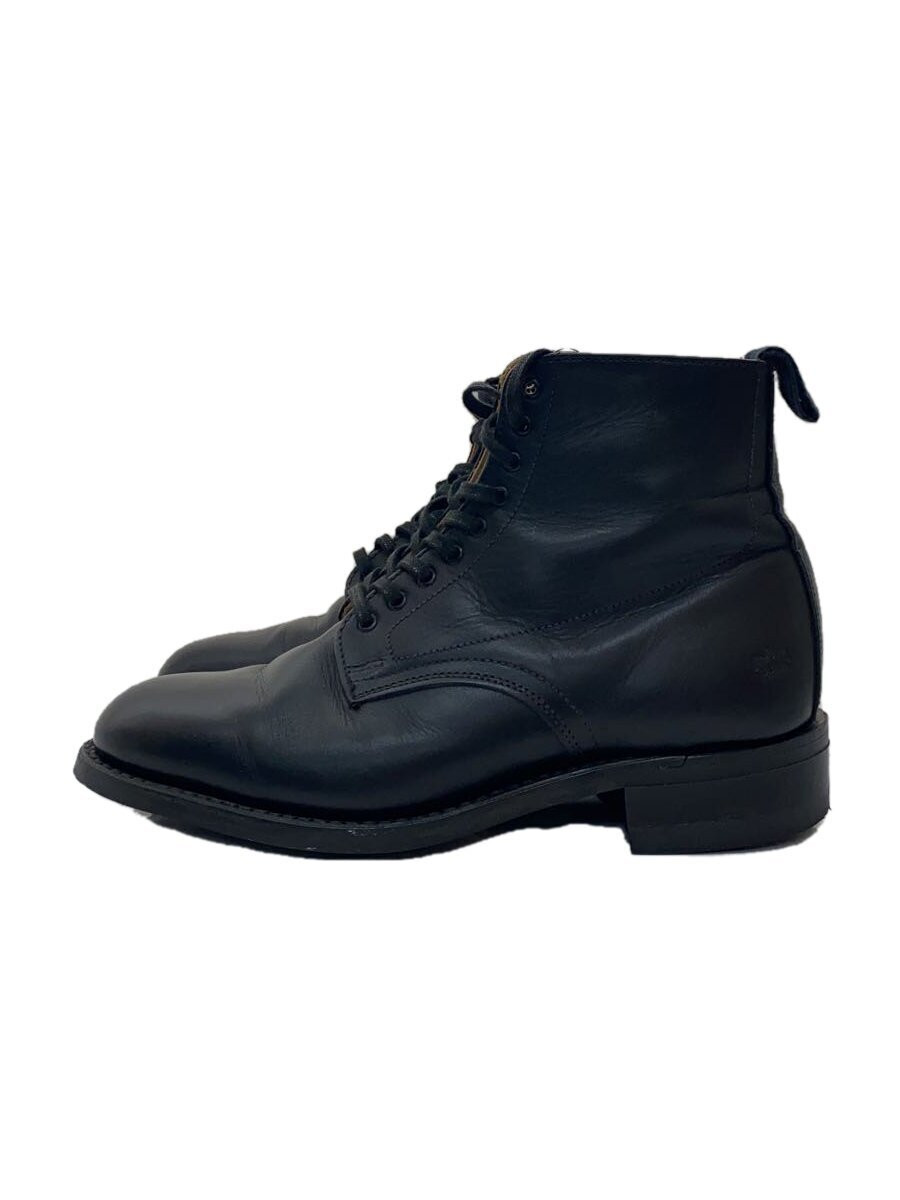 [新品]SANDERS MILITALY DERBY BOOT Sanders Military Derby Boots Lace Up Boots Uk5 Blk Leather