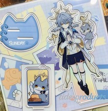Official miHoYo Honkai: Star Rail Kitty Series Sunday Acrylic Stand Desk Standee