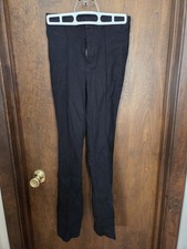 Nine West Size 2 Women's Pleated Skinny Black Dress Pants