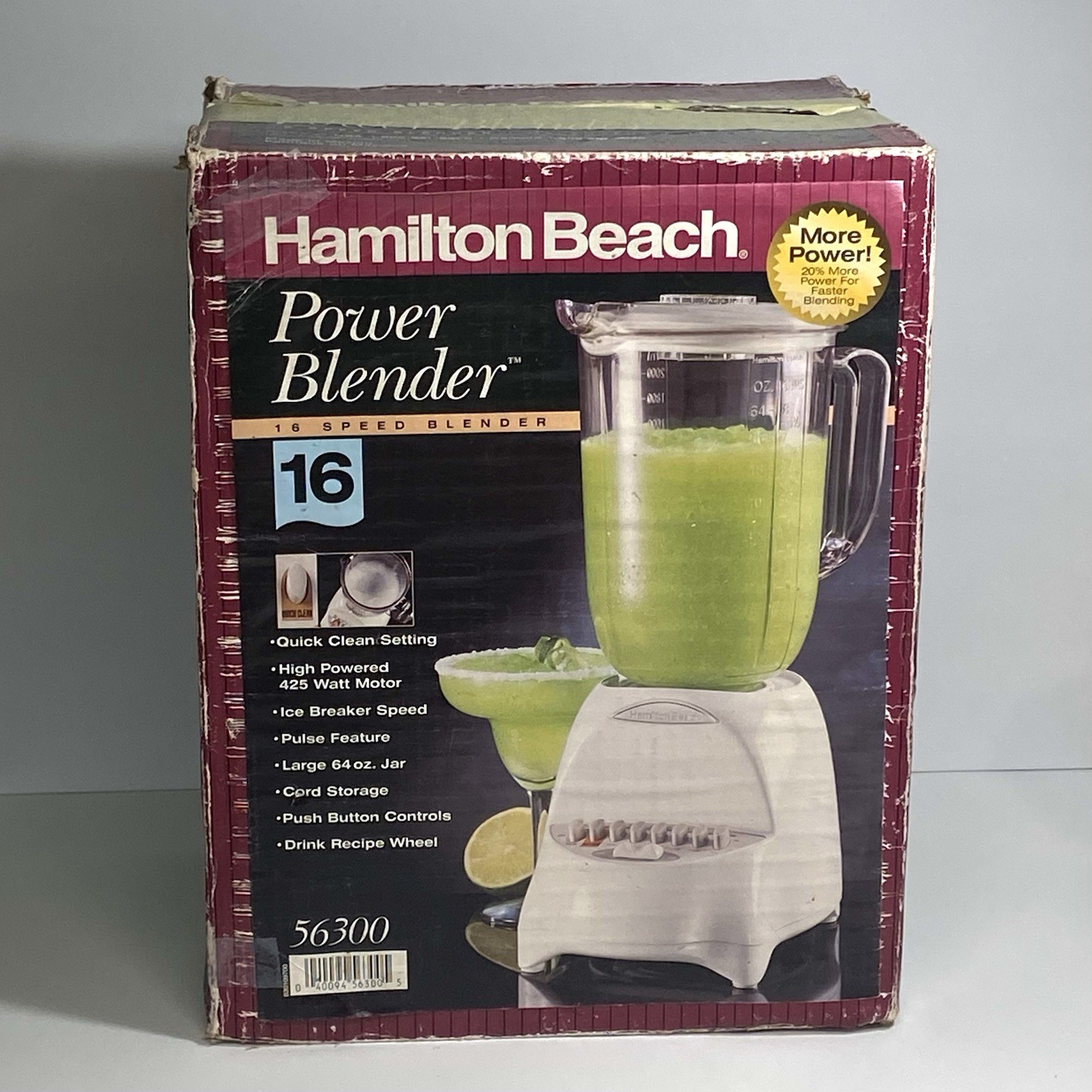 Hamilton Beach 16 Speed Blender 56300 - Open Box New