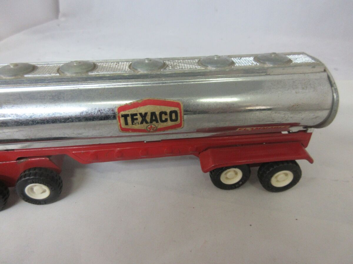 VINTAGE 1950'S BUDDY L TEXACO TANKER METAL TOY TRUCK G-442 VINTAGE 1950'S BUDDY L TEXACO TANKER METAL TOY TRUCK G-442