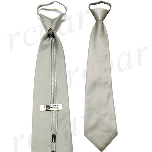 Nuevo Chaleco Esmoquin Para Hombre Vesuvio Napoli Corbata Preatada Baile de graduación Fiesta Formal Plateado - Imagen 4 de 4