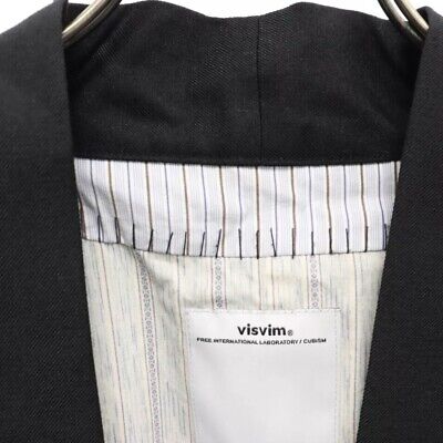 Visvim 16Aw Sanjuro Jkt Haori Jacket Black 0116205013026 Visvim 16Aw Sanjuro Jkt Haori Jacket Black 0116205013026