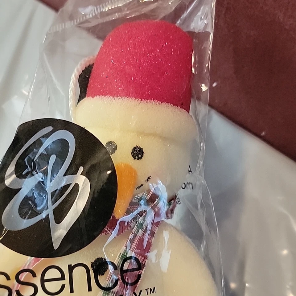 Esponja muñeco de nieve Essence of Beauty Christmas 2000 nueva Foto 2 de 4