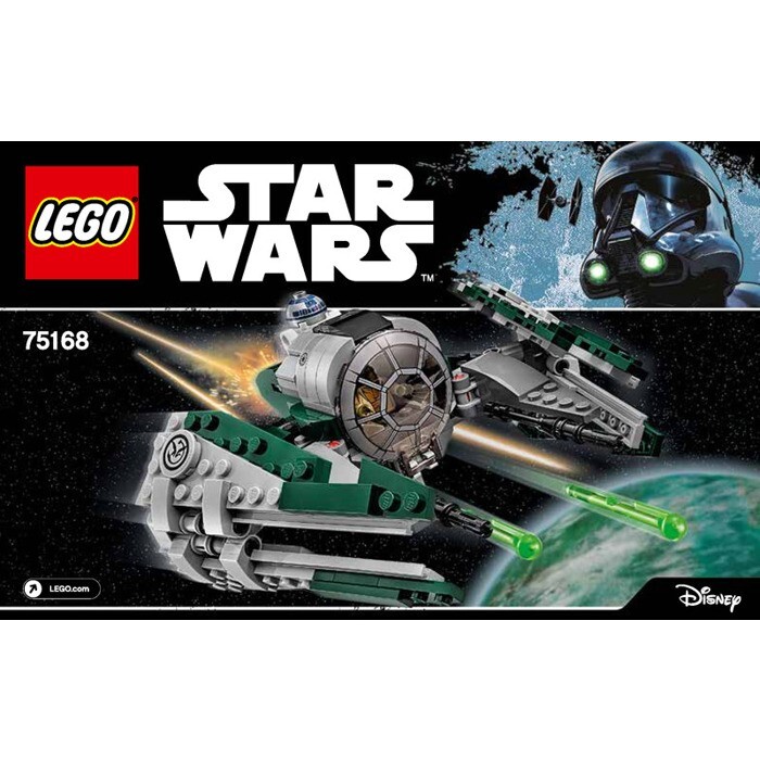 LEGO Star Wars Yodas Jedi Starfighter 75168 Building Kit