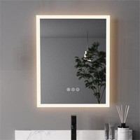 Led Badspiegel Mit Beleuchtung 40X50 Badezimmerspiegel Wandspiegel Lichtspiegel
