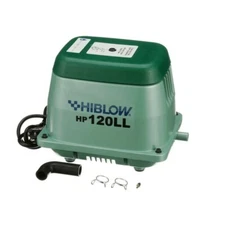 HIBLOW HP-120LL Pond, Septic, Hydroponic Air Pump - 5.2 CFM, for up to 1 Acre