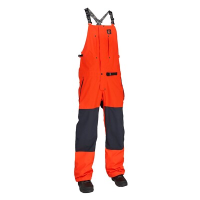 AIRBLASTER Mens 2025 Snowboard Snow - BEAST BIB Pants - Lava