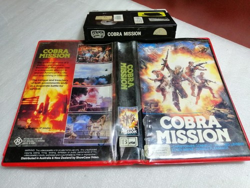 COBRA MISSION (1986) - Oz/Nz ShowCase Video Betamax 1st Release - EPIC-WAR-DRAMA