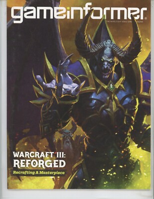 GAME INFORMER Magazine - December 2018 with Warcraft 3: Reforged on the cover
