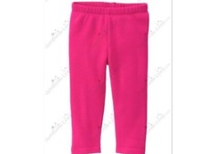 NWT GIRLS Warm and Fuzzy Bright Pink Leggings size 18-24 mths BY GYMBOREE 
