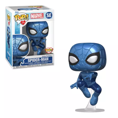 Funko POP! Make A Wish - Spider-Man (Metallic) Vinyl Figure New in Box