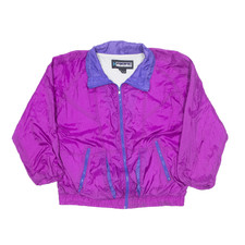 Vintage Pacific Trail Shell Jacket Purple 90s Womens L