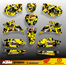 2006-2009 YAMAHA YZ 250F 450F GRAPHICS KIT DECALS 250 450 F DECO YZ250F YZ450F