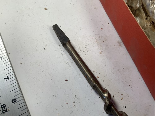 ONE (1) - New NOS Steelcraft 12/16” (3/4”) Auger Drill Bit Tapered 8.5” #RD - Picture 3 of 6