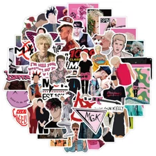 100 Machine Gun Kelly Stickers Pack For Laptop/Waterbottle/Phone/Guitar
