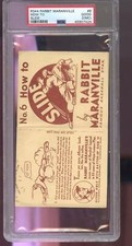 1936 R344 National Chicle Rabbit Maranville #6 How To Slide PSA Graded Card