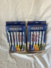 Set of 2 Marky Sparky Blast Pad Rockets Two Boxes- 12 Rockets Total