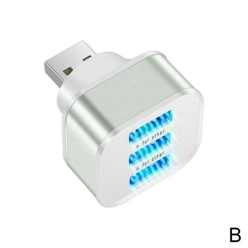 3 Expander Ports Charger Hub USB3.0 Splitter Adapter For PC Laptop A5J7 - Photo 12/13