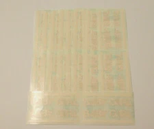 Mrs. Grossman's Lot of 10 Strips ~Baby Girl Paper Whispers~ 2002 Stickers