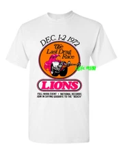 DRAG RACING T SHIRT VINTAGE RETRO DRAG STRIP DRAGSTER HOT ROD MUSCLE CAR 1970'S