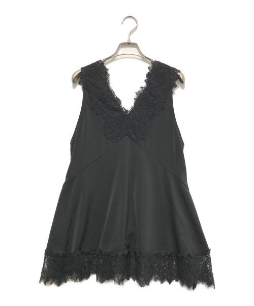 LE CIEL BLEU - 【新品未使用】IRENE Shirring Lace Frill Tops S Le Ciel Bleu Lace Trim Sleevless Top | eBay