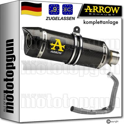 ARROW KOMPLETTANLAGE ZUGELASSEN KAT LOW THUNDER CARBON C YAMAHA TRACER 7 2024 24