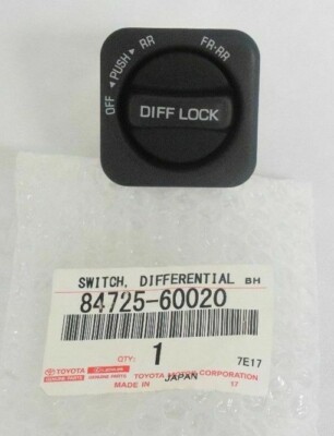 Differential Lock Switch Land Cruiser 70/80 Series Lexus LX450 OEM JDM Genuine