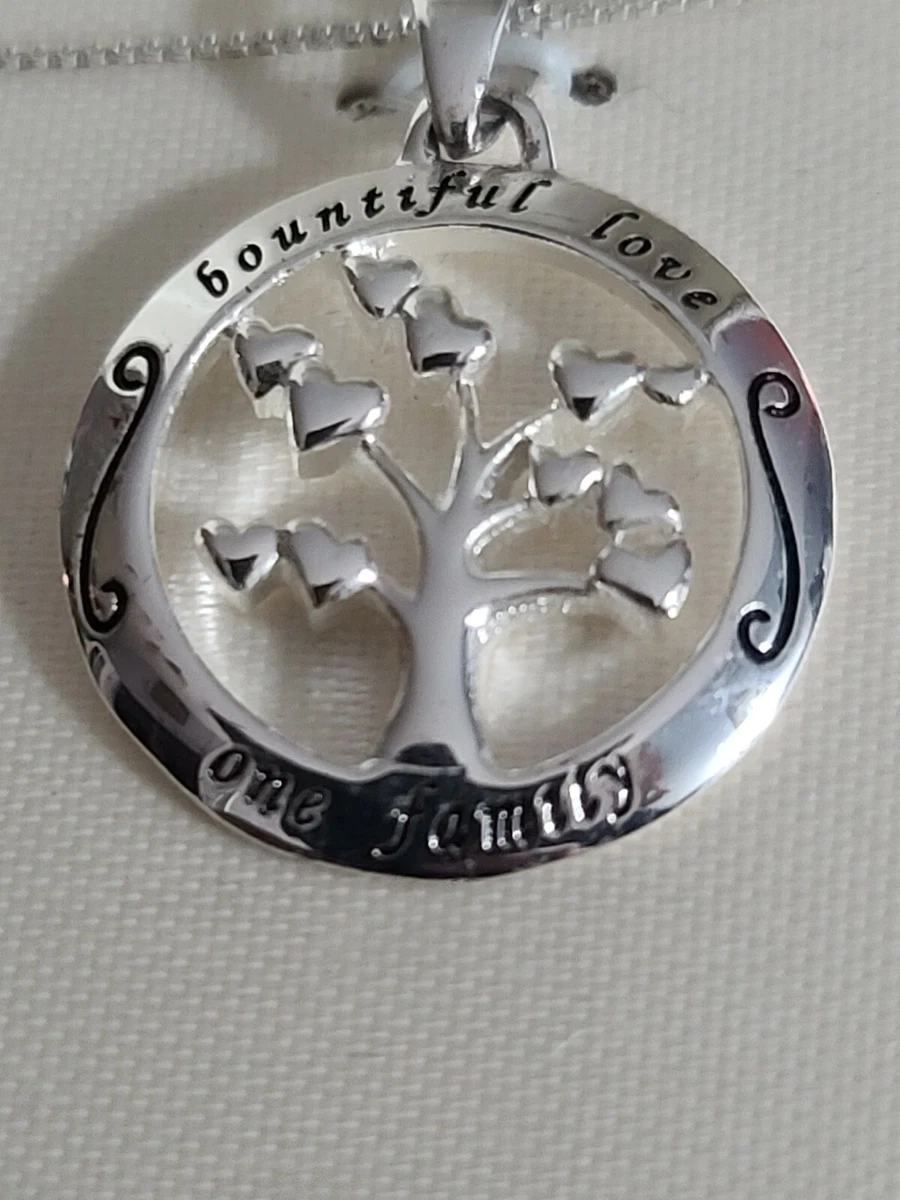 Kohl's family hotsell tree necklace