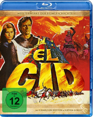 El Cid NEW Arthouse Blu-Ray Disc Anthony Mann Charlton Heston Sophia Loren Italy